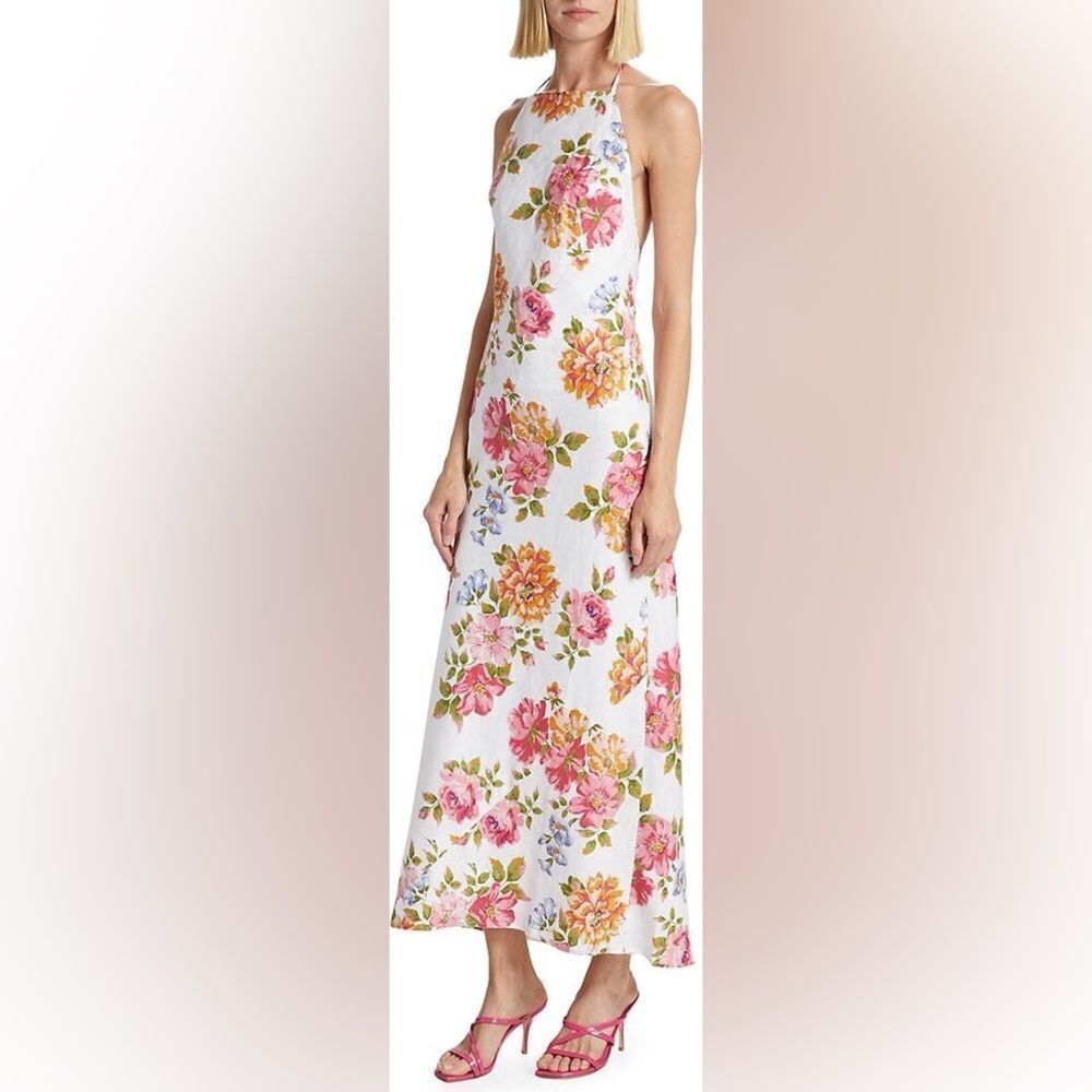 Reformation
Seila Floral Linen Halter Maxi Dress
Giverny
, Small